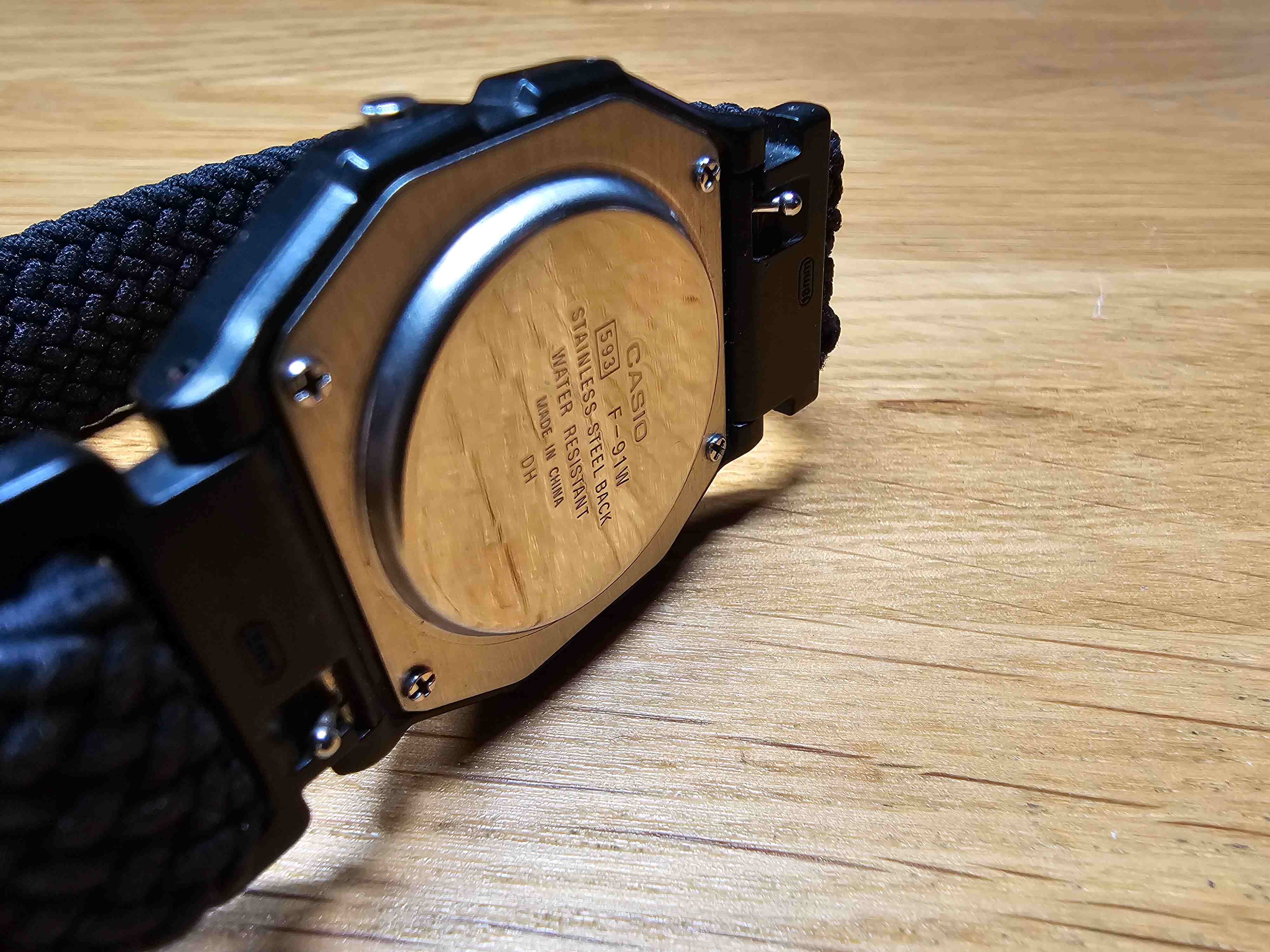 Casio F-91W Polished 2